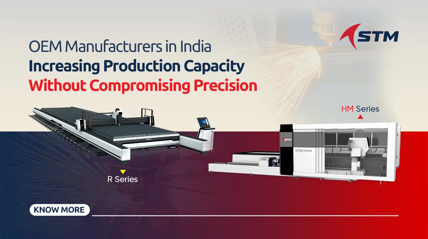 STM High power laser cutting machine for oem manufacturer for increasing production capacity